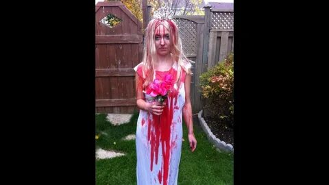 Carrie White Costume Tutorial - YouTube