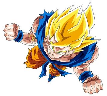 Goku Ssj1 - RENDER - DOKKAN BATTLE by FradayEsmarkers on Dev