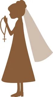 Silhouettes First Communion Clipart. First communion, Commun