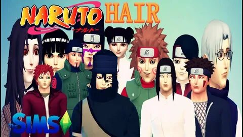 NARUTO HAIR THE SIMS 4 MORE HAIR MAIN CHARACTOR OF NARUTO SH