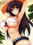 Wallpaper : anime, ass, big boobs, jeans, cartoon, black hai