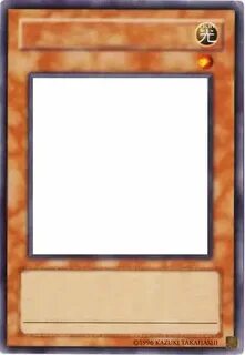 Yugioh Card Template Blank Template - Imgflip inside Yugioh 