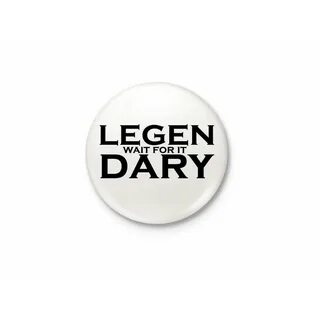 Legen Wait For It Dary - Barney Stinson - Minimalist Fridge 