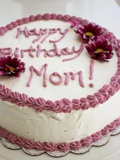 Cake idea. Birthday cake for mom, Happy birthday mom cake