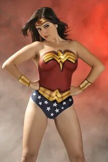 Pin on Wonder Woman (Bodypaint) - Cosplay Amazons