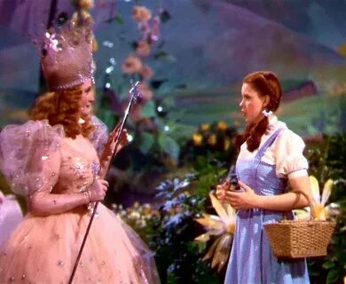 Billie Burke was a dream as Glinda the Good Witch of the Nor