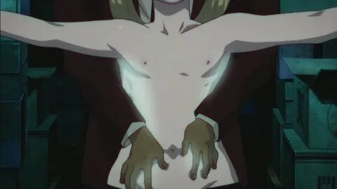 Dance in the Vampire Bund Topless Loli Fondling Anime - Sank