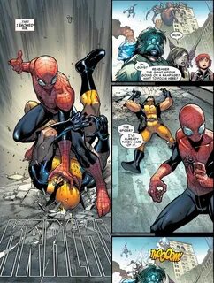 It's not really a fight) Wolverine comic, Comics, Spiderman