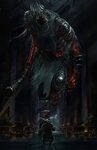 Dark souls 3 - Yhorm by Ishutani Dark souls art, Dark souls 