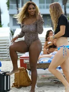 Serena Williams & Caroline Wozniacki Bikini Photos: Miami Se