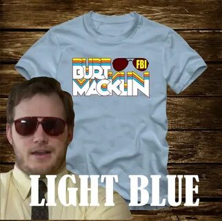 On Sale BURT MACKLIN FBI Retro T-shirt From Parks and Etsy