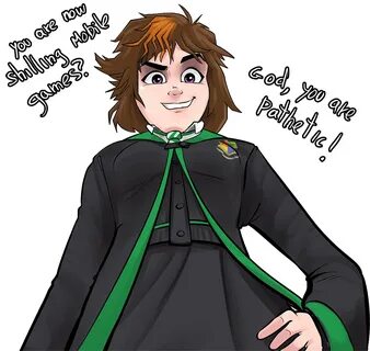 Pathetic. Merula Snyde Hogwarts mystery, Harry potter comics