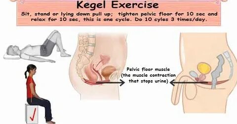 Exercise for Constipation! Kegel Exercise