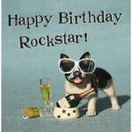 Happy Birthday Rockstar Happy birthday cousin, Funny happy b