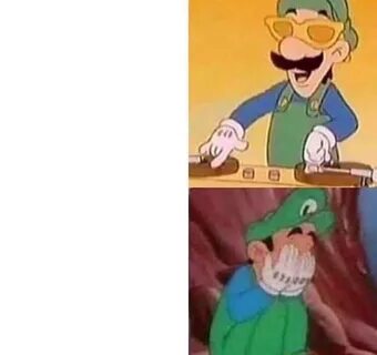 Luigi DJ Crying Meme Memes - Imgflip