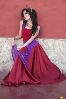 Esmeralda red dress - Miss De Vil Esmeralda Cosplay Photo