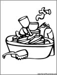 Free Kitchen Sink Clipart Black And White, Download Free Kit