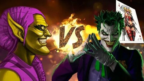 Joker Vs Green Goblin - Floss Papers