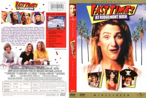 fast times at ridgemont high- Movie DVD Scanned Covers - 225