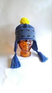 Hand Knit Peruvian Hat a la Craig Tucker Etsy Polska