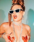 Chanel West Coast topless boobs new photoshoot promoting her