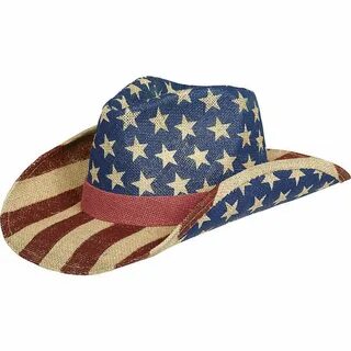 Patriotic American Flag Cowboy Hat - POP! Party Supply