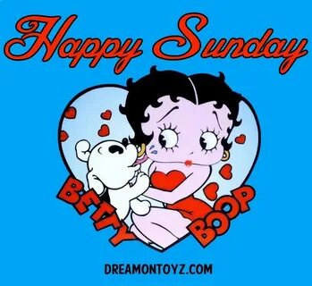 Betty Boop Happy Sunday images Betty boop pictures, Betty bo