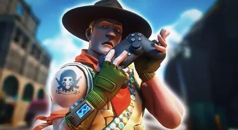 Fortnite Thumbnail Aura Skin Holding Ps4 Controller - Pro Xb