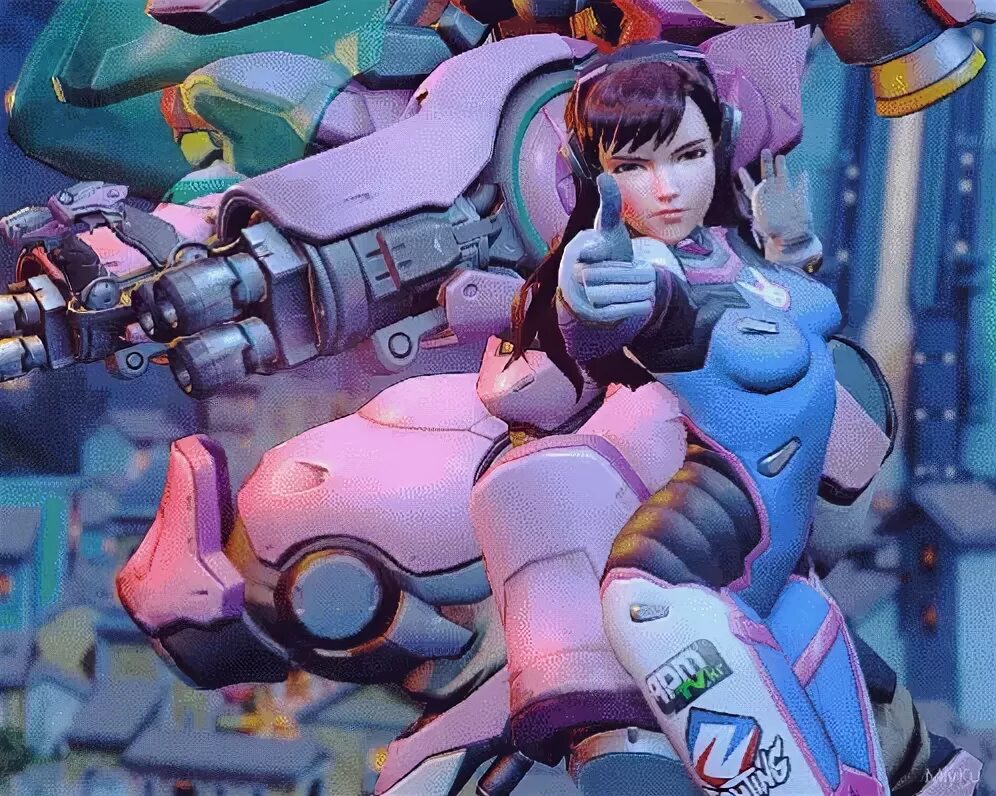 Dva Overwatch GIF - Dva Overwatch Tracer - Discover & Share 