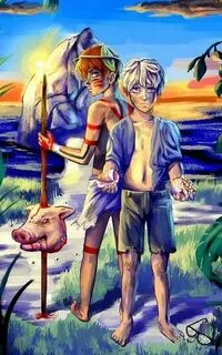 Lord of the flies jack and ralph Fly drawing, Lord of the fl
