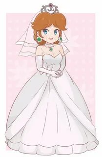 Wedding Dress Daisy Super Mario Odyssey Princess daisy, Supe