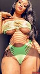 21 curvy chick shakka fernandez sexy tiny see through bikini