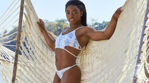 Simone Biles embraces her sexy side for SI Swimsuit 2019 - S
