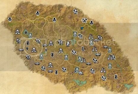 Craglorn Treasure Map - Elder Scrolls Online