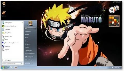 Three Naruto Windows 7 Themes CrunchyBytes