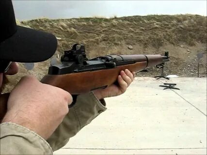 hopco usa M1 Garand M14 M1a micro red dot mount quick shoot 