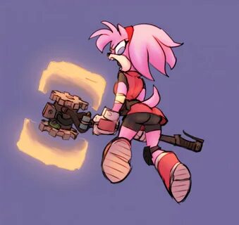 Amy and her Hammer by bigdad -- Fur Affinity dot net