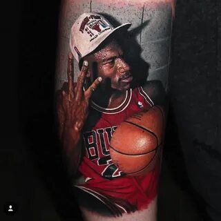 Steve Butcher’s Incredibly Lifelike NBA Tattoos #ArtTuesday 