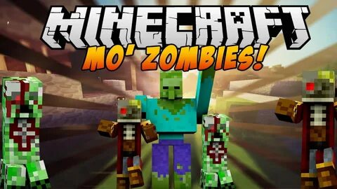 Minecraft Mods - MO' ZOMBIES! (14 NEW TYPES OF CRAZY ZOMBIES