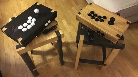 Arcade Controller DIY from Recycled Pallet Wood - YouTube