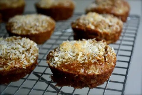 GF Triple Coconut Muffins (makes 9) Coconut muffins, Banana 