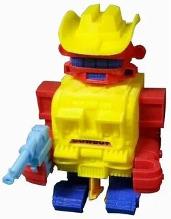 Ding-A-Ling Cowboy Robot by Topper Toys - The Old Robots Web