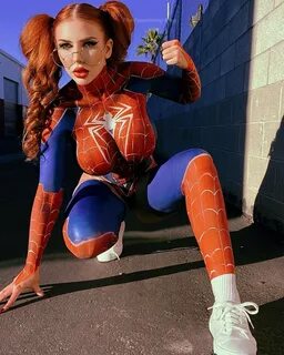 Аманда Николь в образе Spider Babe - Интересное в сети! - Li