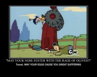 I promised an album of Rolf insults - ed edd and eddy post E