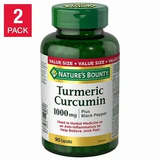 Costco Nature’s Bounty Turmeric with Black Pepper 1000mg 90 