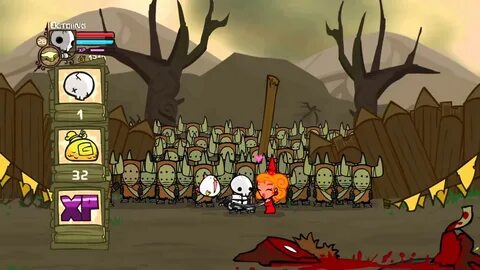 Castle Crashers - Beefy Sandwich Glitch - YouTube