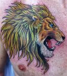 Pin by Jake Enns on Concept Art Lion tattoo design, Lion tat