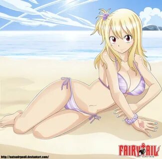 appel douloureux interne lucy heartfilia en bikini chauffeur