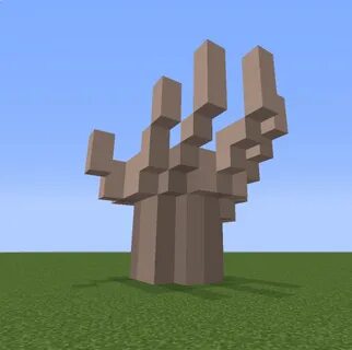 Minecraft Hand Statue - Drone Fest