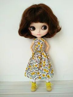Выкройка платья для куклы Блайз - купить на Ярмарке Мастеров